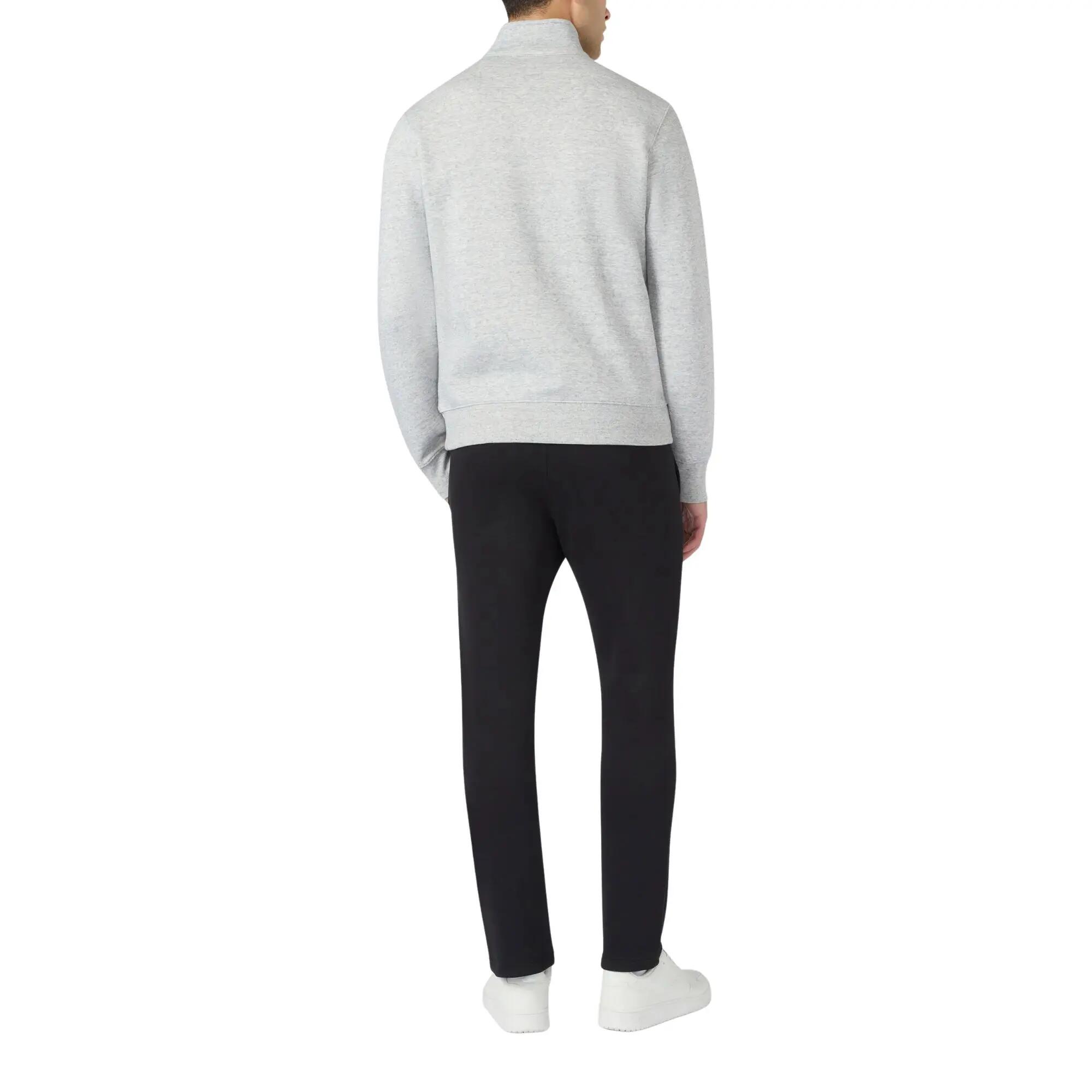 Champion - Heren Trainingspak Full Zip Gevoerd Small Script, Grijs 2/5