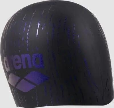 Arena Shine Badekappe Schwarz/Blau 4/7