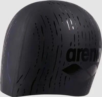 Arena Shine Badekappe Schwarz/Blau 3/7