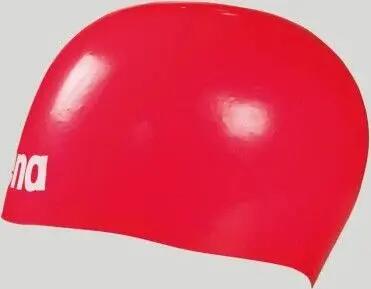 Arena Soft Latex II Badekappe, rot, Unisex 2/2