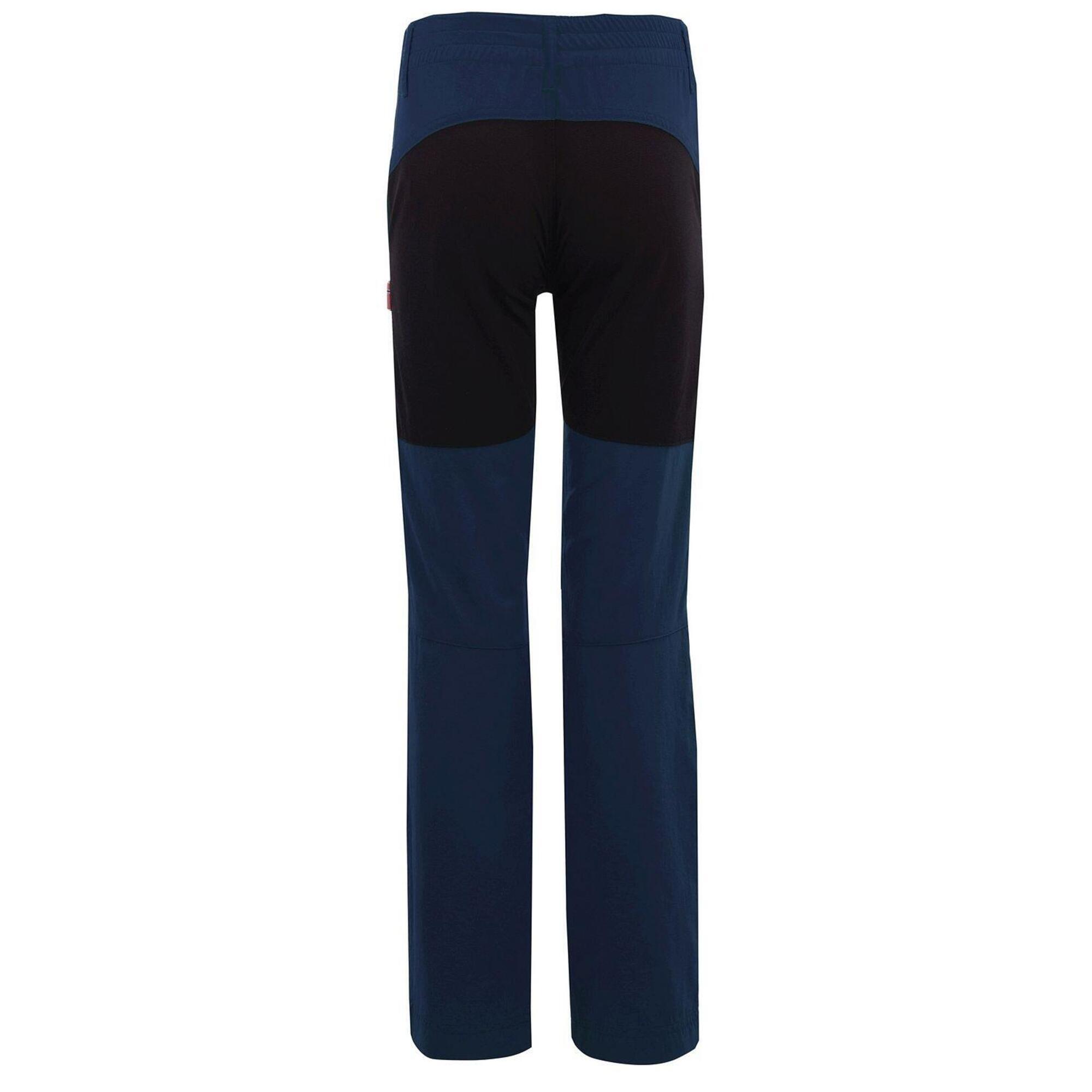 Hammerfest children's trekking pants navy blue / orange