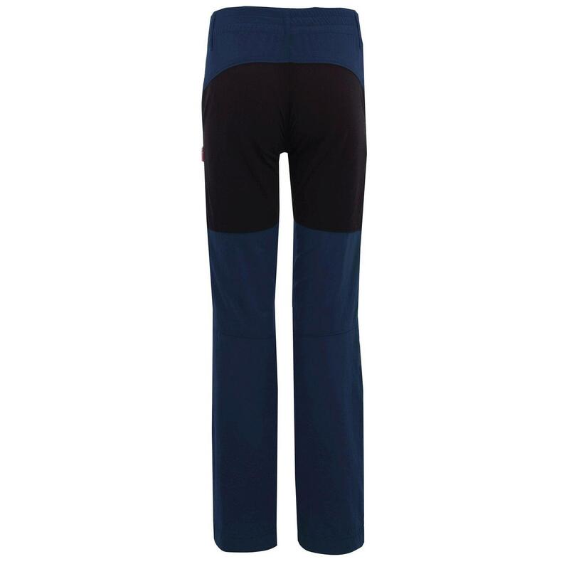 Pantalon de trekking Hammerfest enfants bleu marine / orange