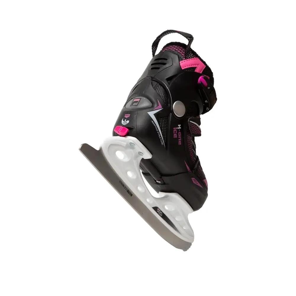 Fila "X One Ice" Patins ajustables pour enfants en Roze 3/4