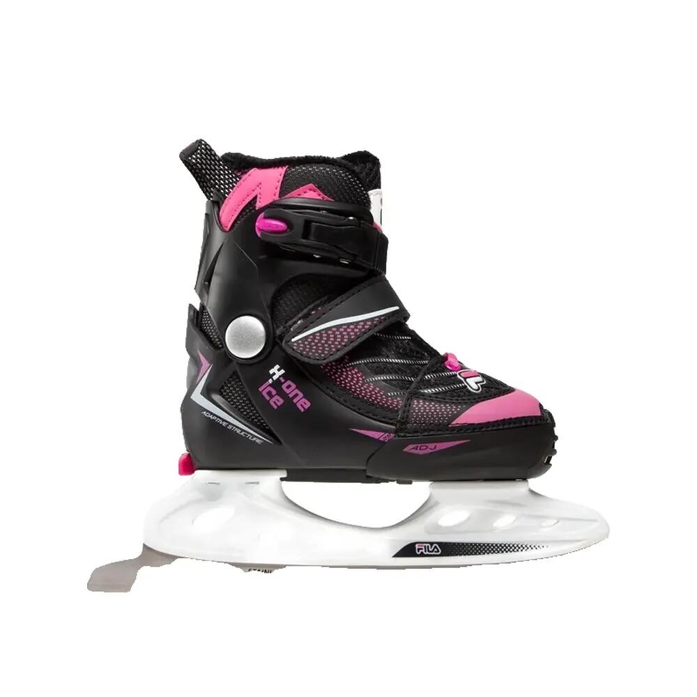 Fila "X One Ice" Patins ajustables pour enfants en Roze 2/4