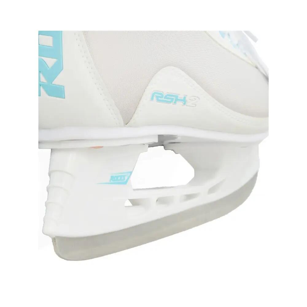RSK 2 - Ice Hockey Skate White - Blue 5/10