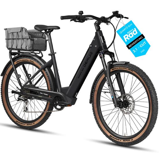Quartz Bicicletta Elettrica SUV 27.5" MTB 250W 644Wh 161 km Shimano 8 Vel.