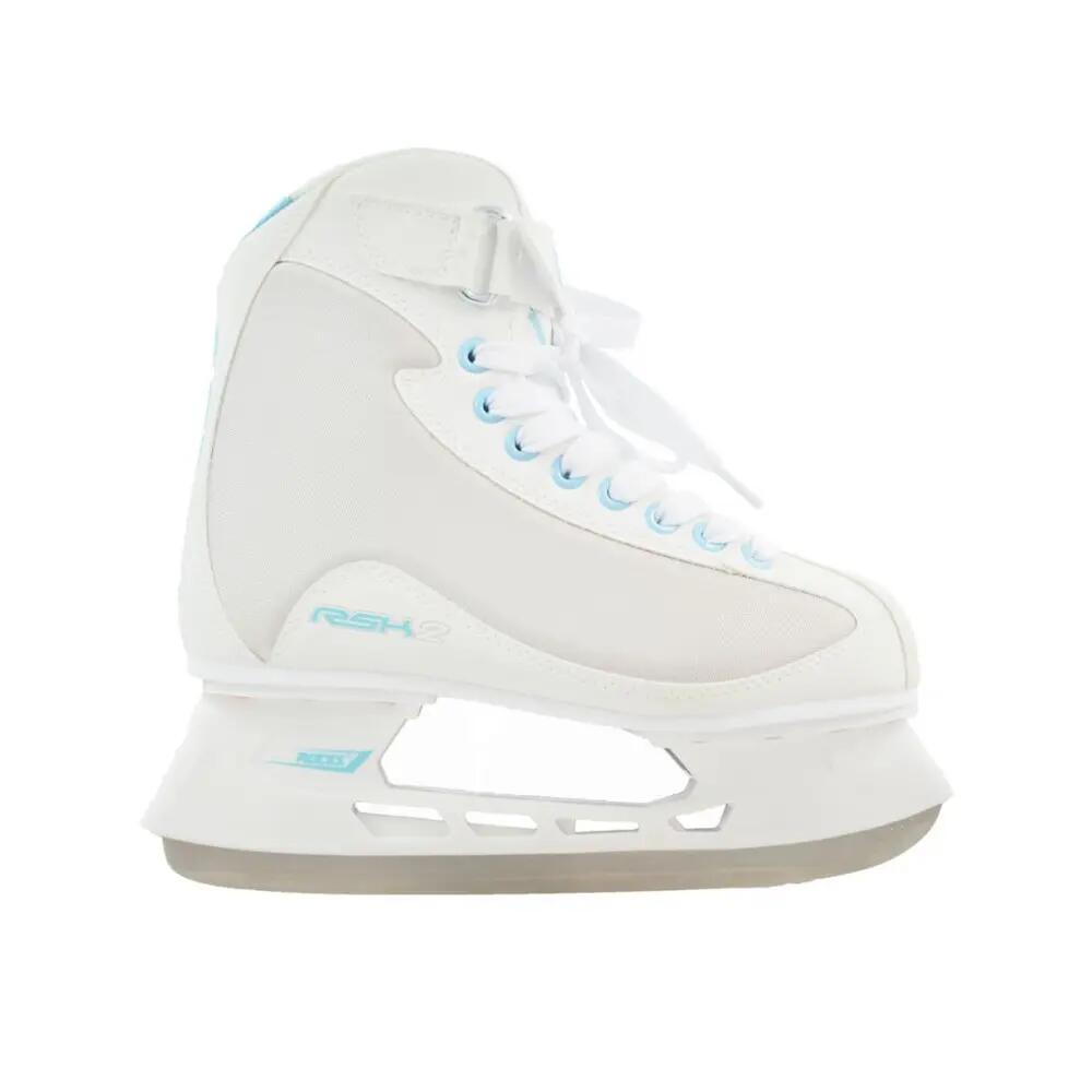 RSK 2 - Ice Hockey Skate White - Blue 2/10