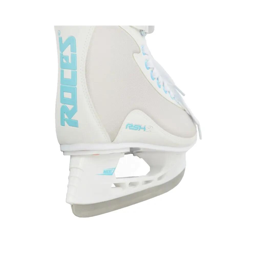 RSK 2 - Ice Hockey Skate White - Blue 10/10