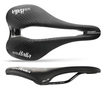 Selle Italia Selle SLR Boost Lady Superflow Zwart