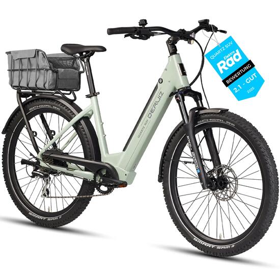 Quartz Bicicletta Elettrica SUV 27.5" MTB 250W 644Wh 161 km Shimano 8 Vel.