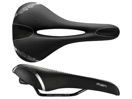 Selle Italia Selle Gel Flow — Zwart