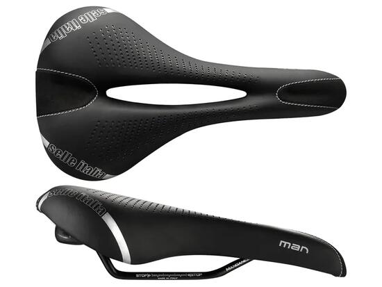 Selle Italia Selle Gel Flow — Zwart