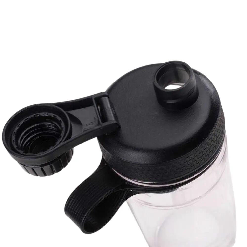 Garrafa misturadora Vita Sport de 720 ml (Translúcido / Preto) 3/6