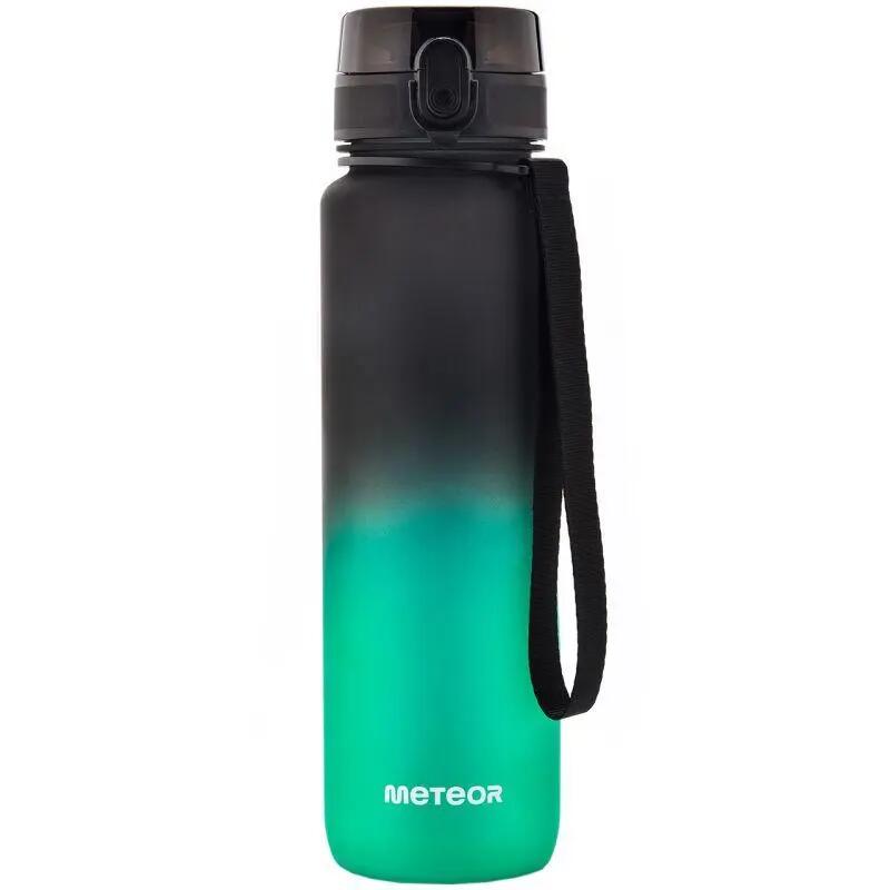 Wasserflasche für HerrenDamen Unisex Damen und Herren Schwarz/Grün 7/8