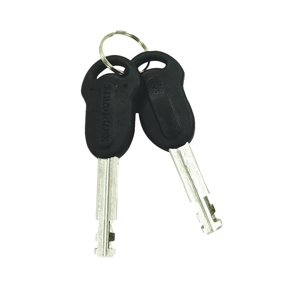Zamek pałąkowy „Kryptolok Mini-7”, niebieski 2/6