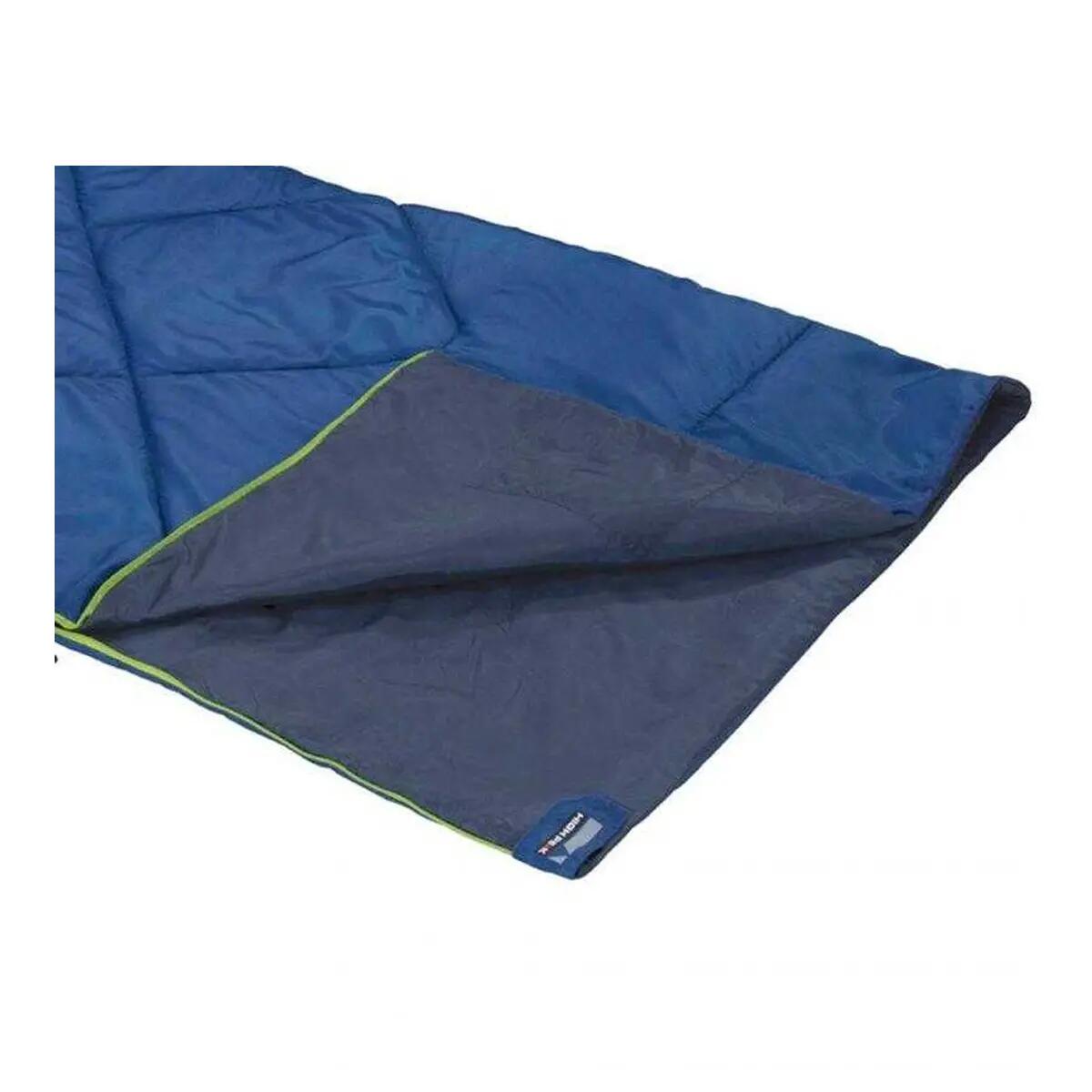Campeggio Sacco A Pelo Rettangolare High Peak Patrol Blu Navy Blu 3/5