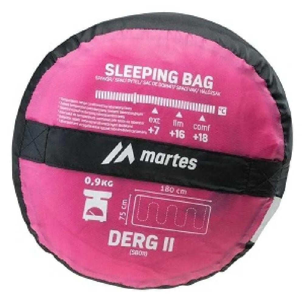 DERG II Camping Rectangular Sleeping Bag (Pink) 2/4