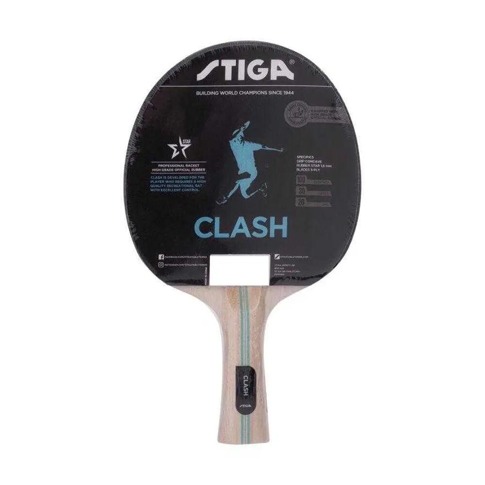 Scontro Mazza Da Ping Pong Stiga Hobby Nero Rosso Taglia Unica 2/5