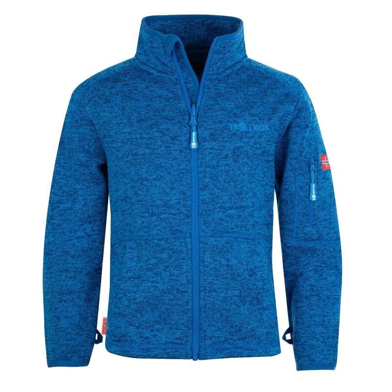 Veste polaire enfants Jondalen bleu moyen