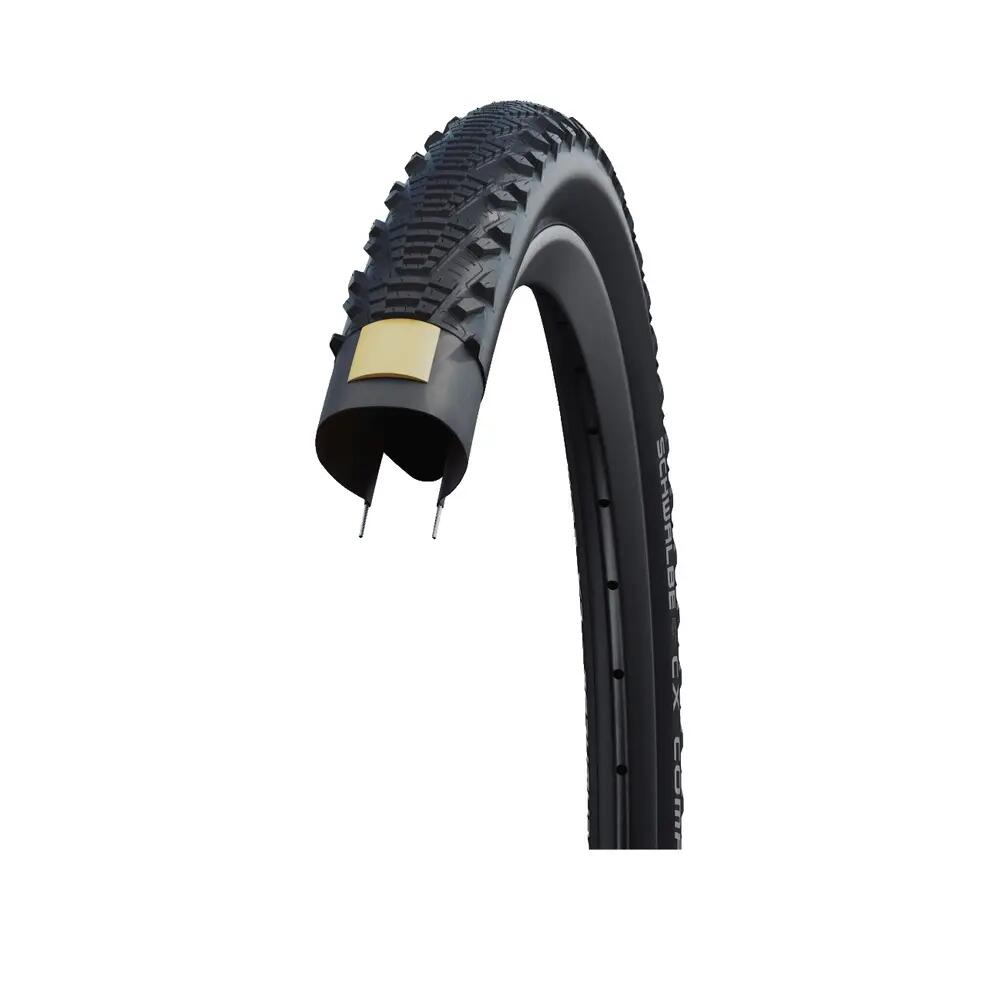 VTC CROSS 700 X 40 (28-29 x 1,60) SCHWALBE SILENTO BLACK TR (42-622) K-GUARD FLA 7/8