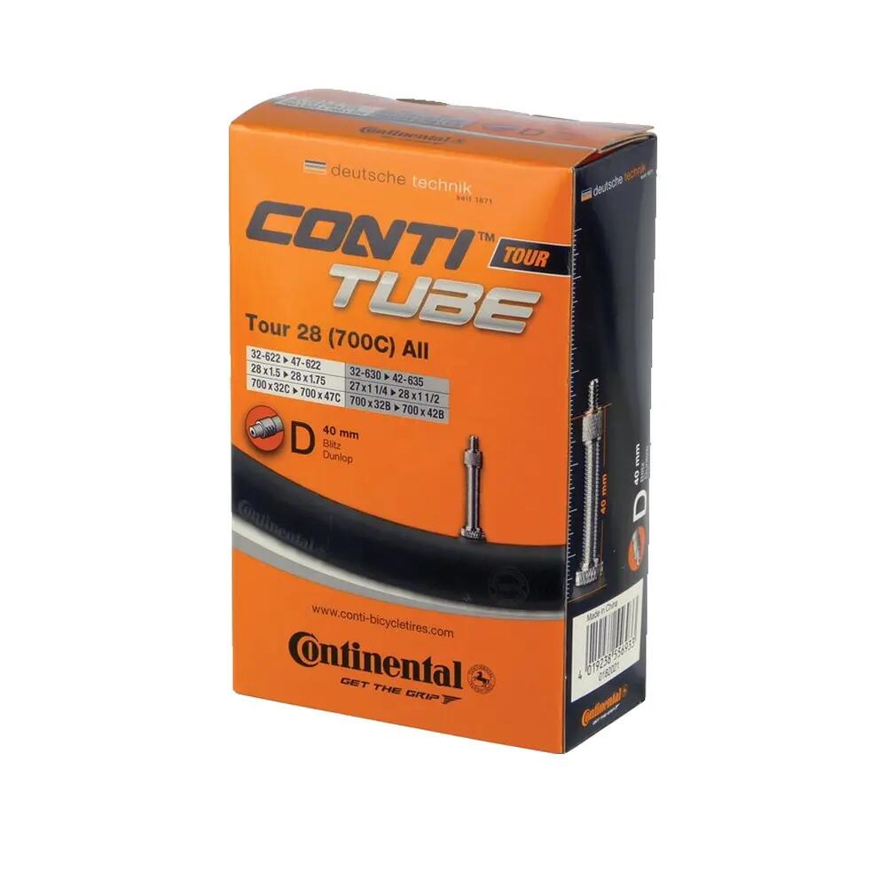 Continental Tour 28 All fietsbinnenband 28x1.25-1.75" voor trekking- en stadsfie 9/10