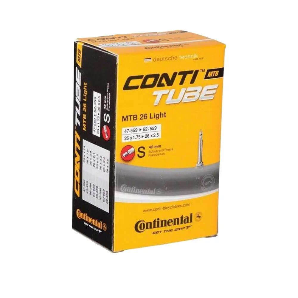 CONTINENTAL Chambre à Air 26 x 1.75/2.5 LIGHT Presta Ref 0181681 5/7