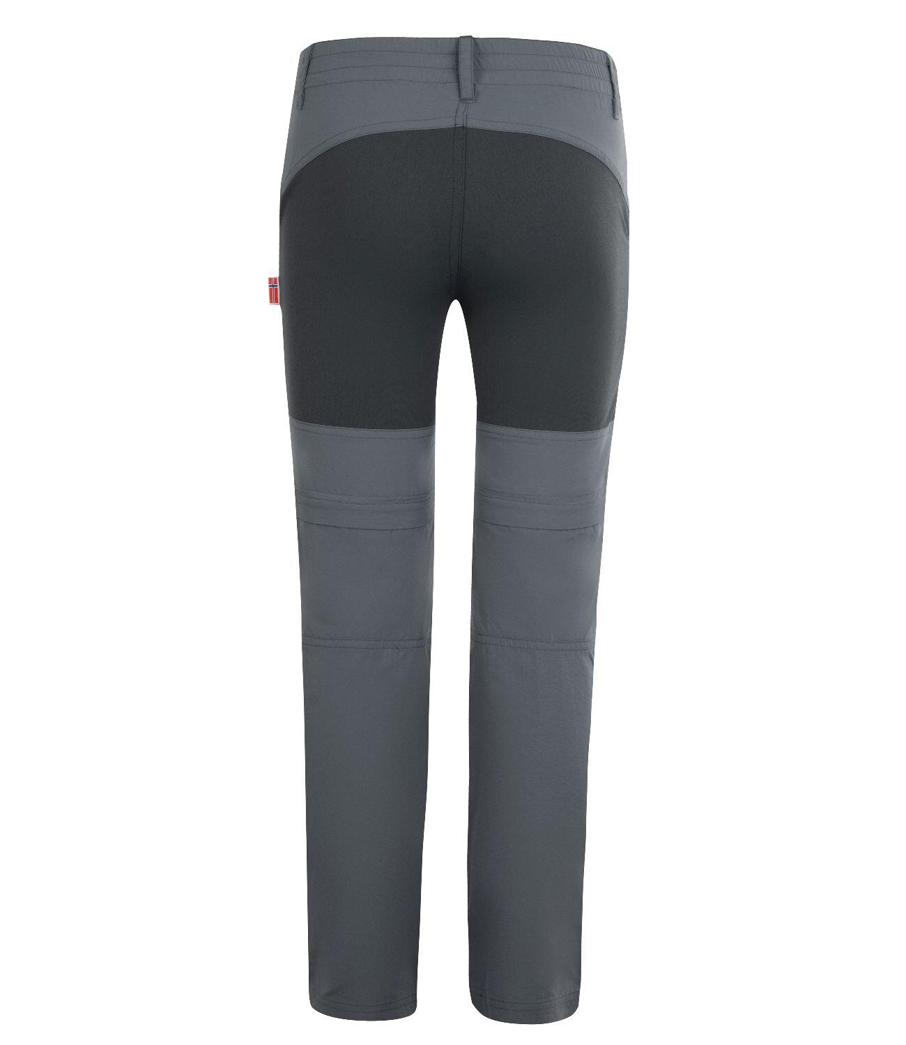 Pantalon de trekking pour enfants Nordfjord Respirant Anthracite 2/3