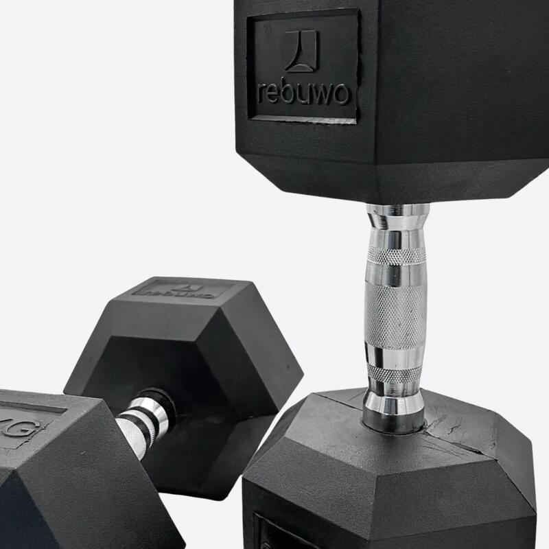 Hex Altıgen Kauçuk Kaplı Dambıl 25 kg 1 Adet