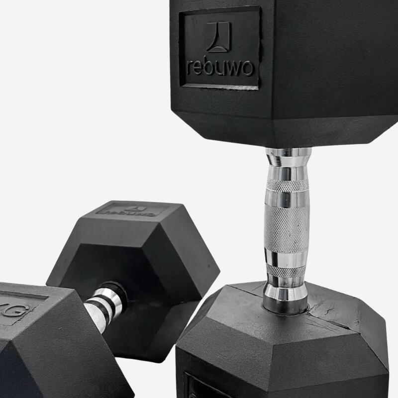 Hex Altıgen Kauçuk Kaplı Dambıl 22.5 kg 1 Adet