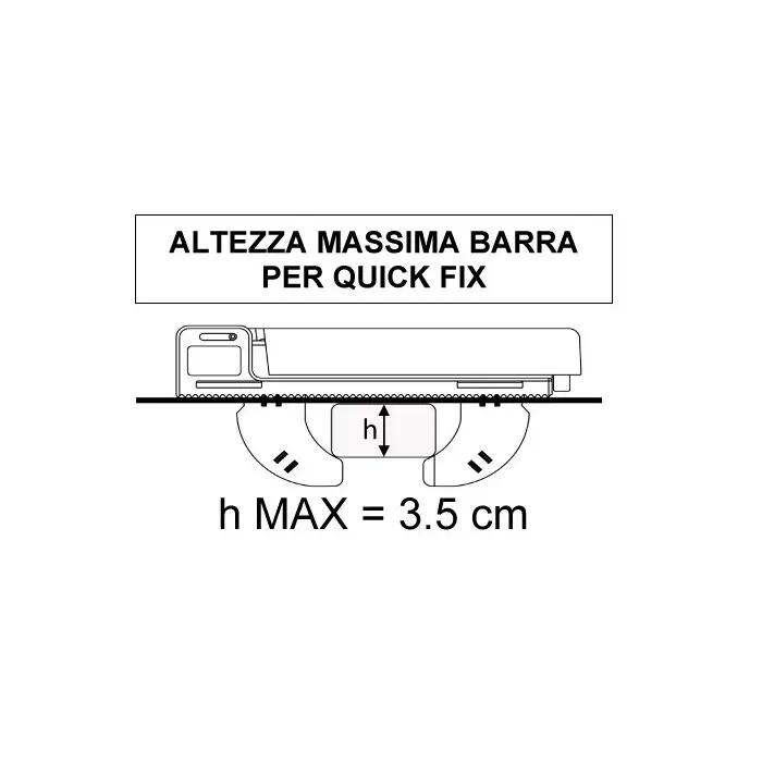 Bagageiro de teto FARAD KORAL 400L cinzento 3/6