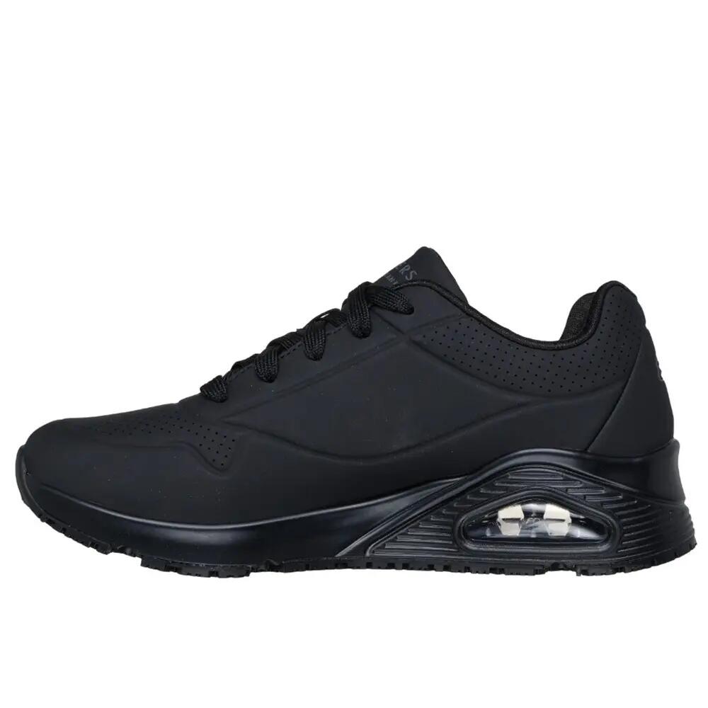 Turnschuh Trabajo DAMEN Skechers Work Uno Air SCHWARZ 5/6