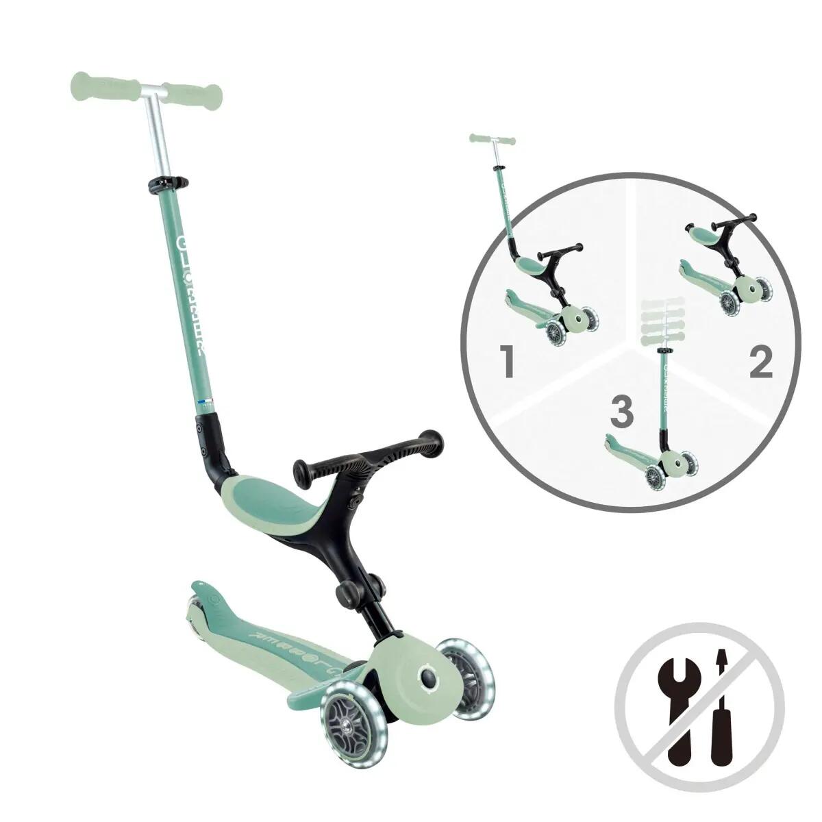 Trottinette évolutive GO-UP ACTIVE LIGHTS ESSENTIAL - Vert Pistache 5/5