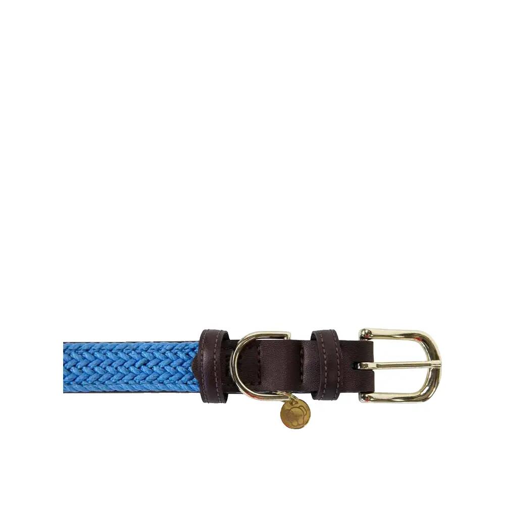 Gevlochten nylon hondenhalsband Kentucky 2/2