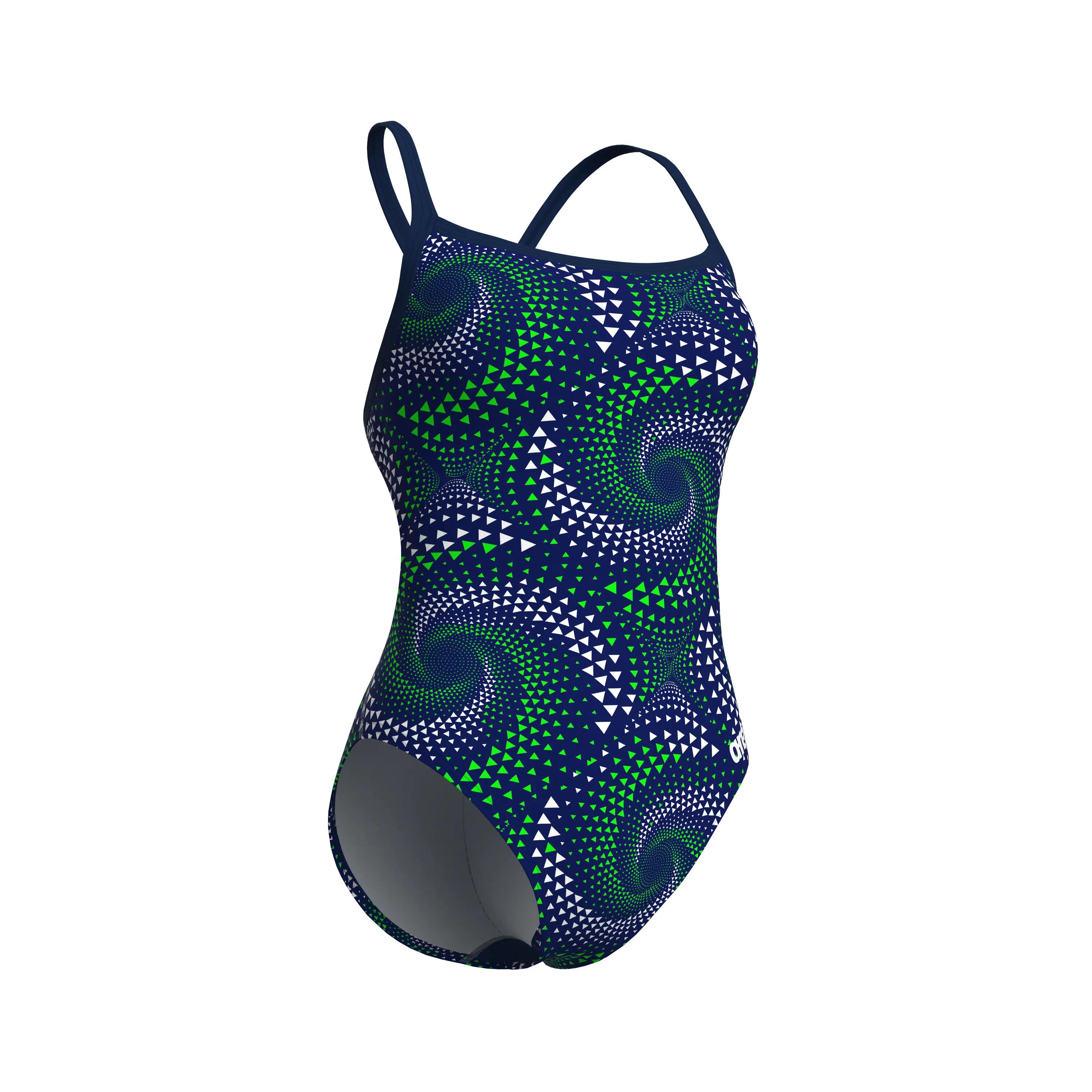Strój kąpielowy damski Arena Fireflow Swim Msuit Challenge Back 7/7