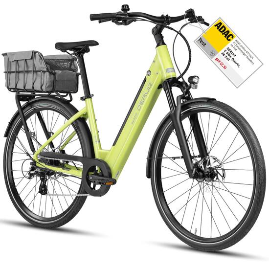Quartz elektrische fiets 28" 250W koppelsensor 644Wh accu actieradius 161 km