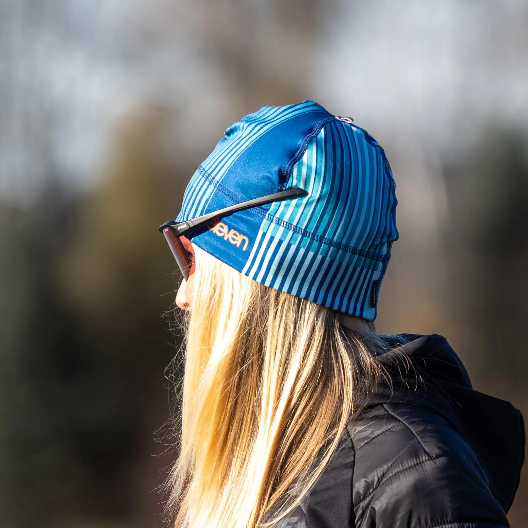 Sportovní čepice z recyklovaného materiálu Eleven Eddie Swift Blue 4/4