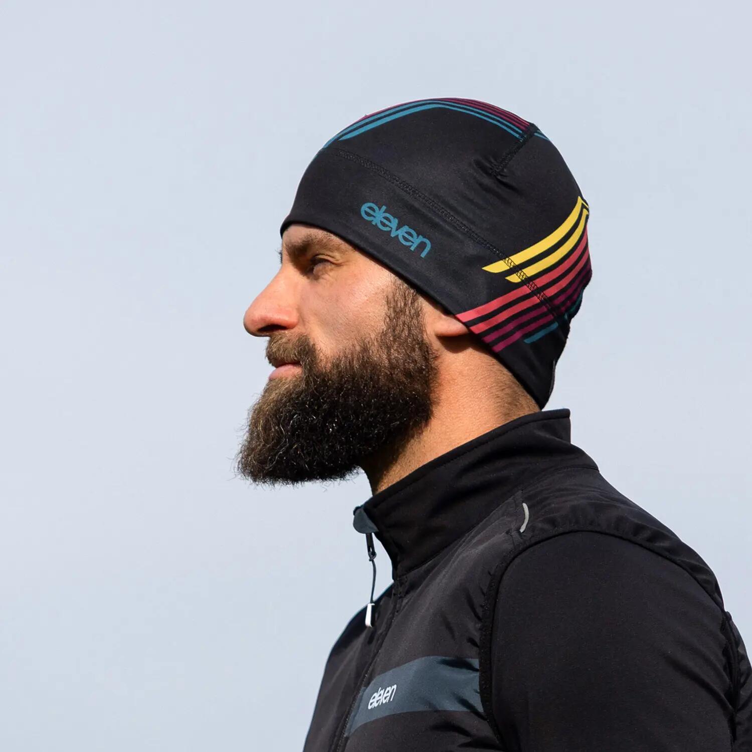 Sportovní čepice z recyklovaného materiálu Eleven Eddie Drift Black 3/4
