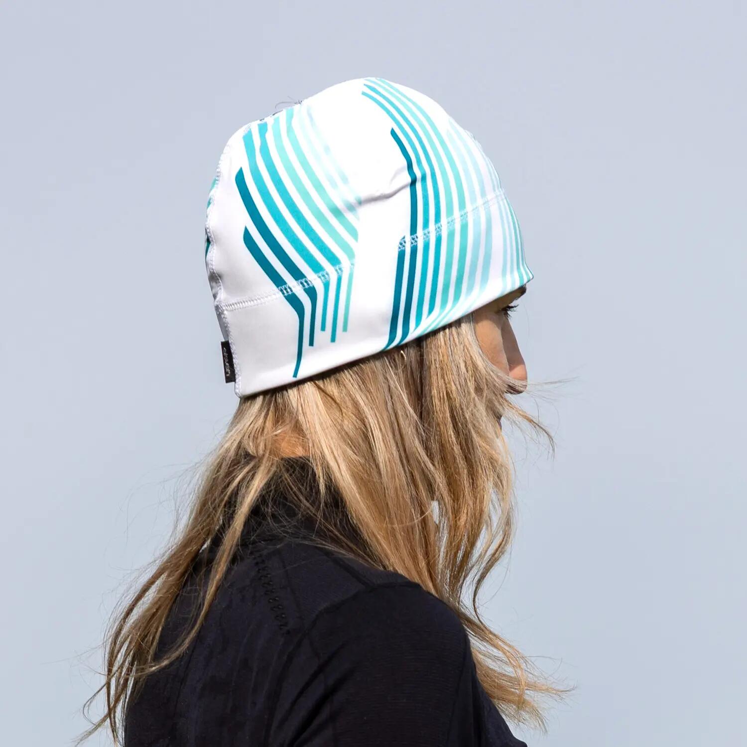 Sportovní čepice z recyklovaného materiálu Eleven Eddie Drift White 3/4