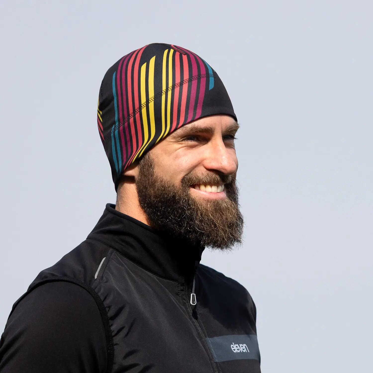 Sportovní čepice z recyklovaného materiálu Eleven Eddie Drift Black 2/4