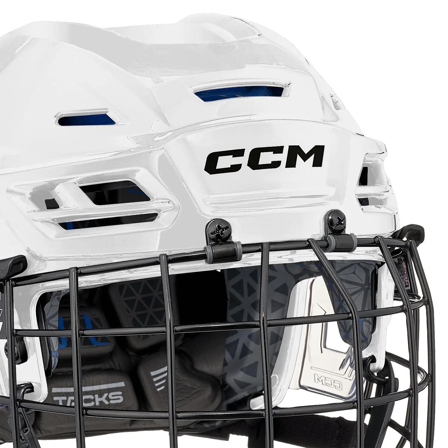 Tacks 310 '26 - Capacete de hóquei no gelo com grade - Júnior 4/7