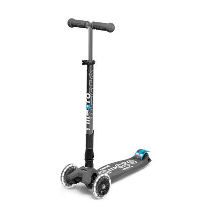 Trottinette enfant 3 roues - Maxi Deluxe pliable LED - pétrole