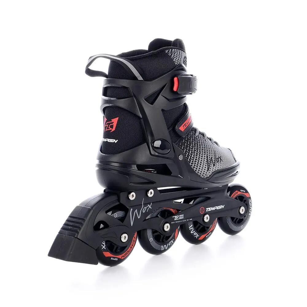 Wox 84 Uni - Rolki - Unisex - Czarny - Czerwony 5/7