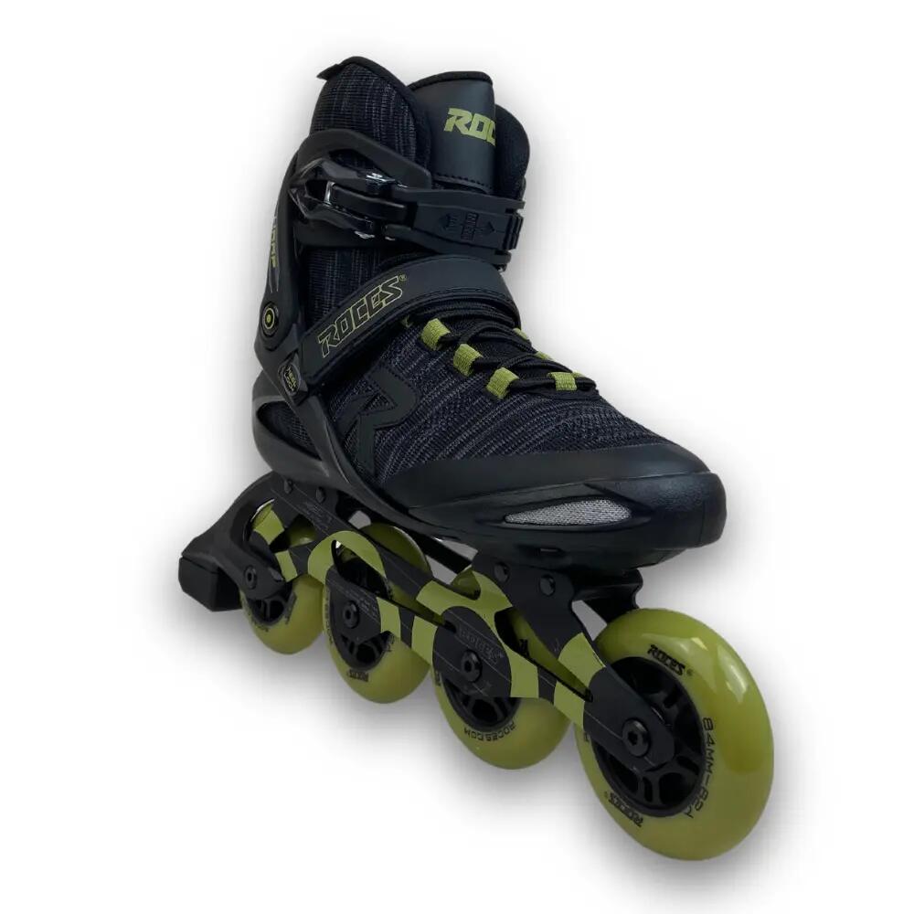 Rolele Roces Warp Thread Tif negru-verde 2/6