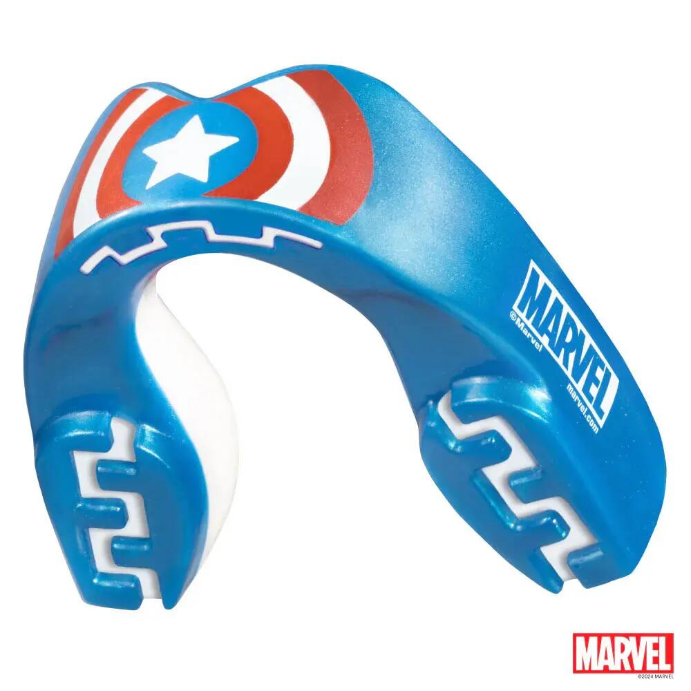 Marvel SafeJawz Captain America Youth Mouthguard 7/7
