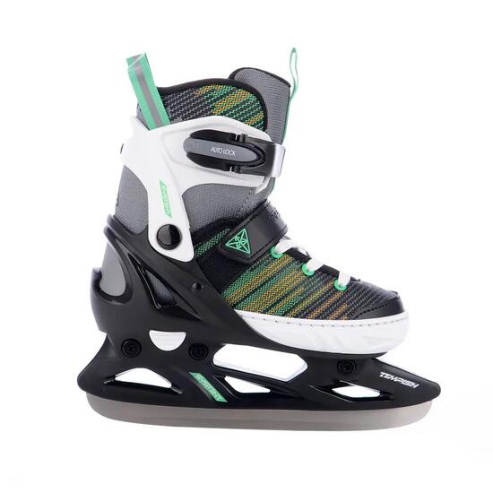 Tempish - Patines de hielo ajustables Systent - Niños - Negro/Blanco 33-36