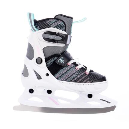 Tempish - Patines ajustables Systent Ice Girl - Niños - Blanco/Negro 37-40