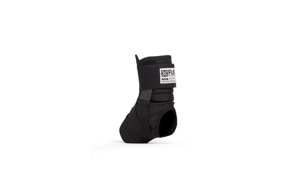 Fuse Alpha Pro Ankle Brace BMX Black Gray One Size 3/6