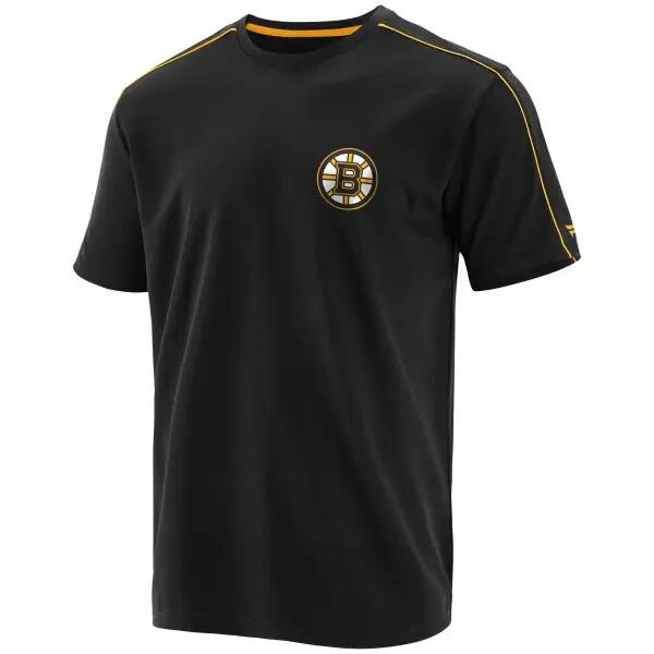 Fanáticos - NHL - Prime - Camiseta - Boston Bruins anga corta - Negro 1/3