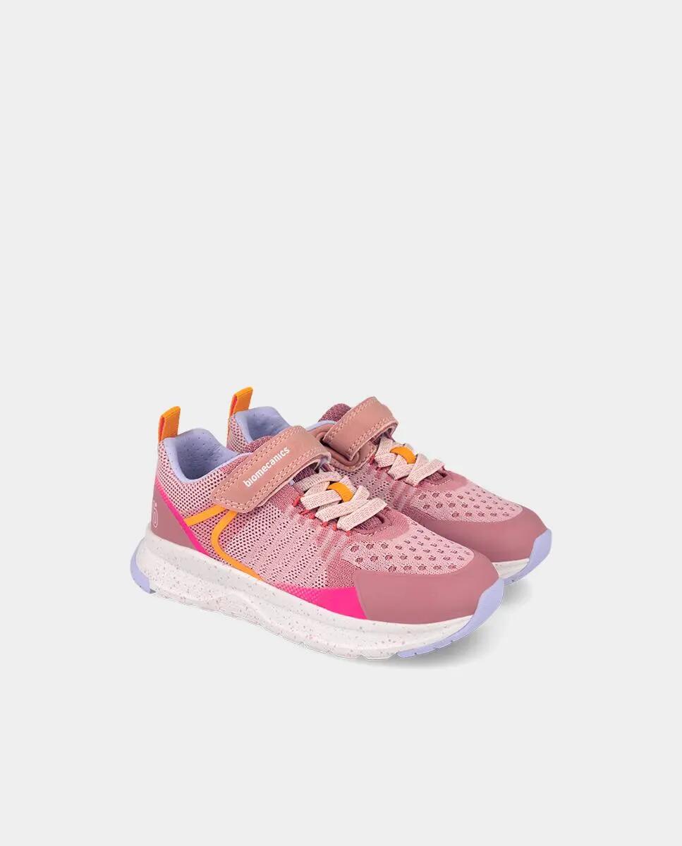 Zapatillas Niña Biomecanics 251250E Rosa Cierre adherente 2/5
