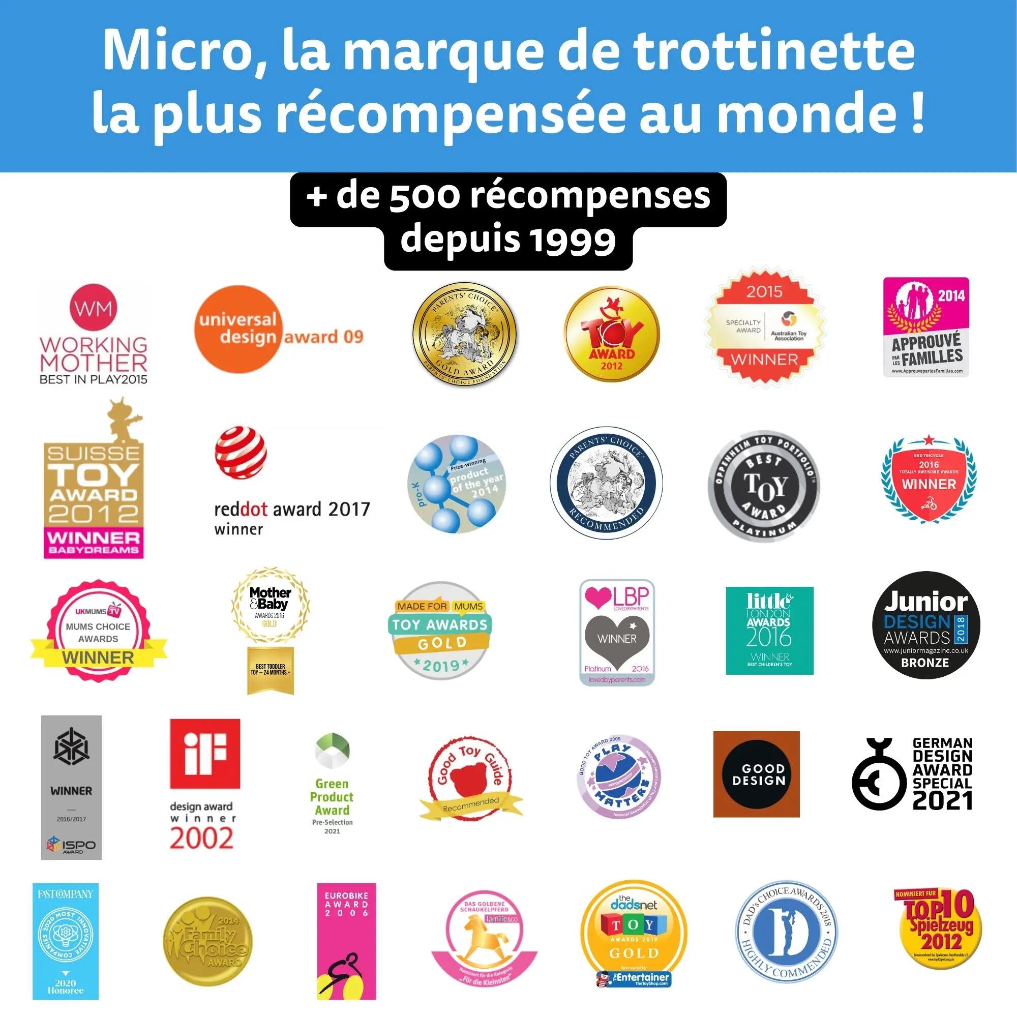 Step - Stad - Kinderen - 3 wielen, licht en robuust - Micro - Paars 7/7